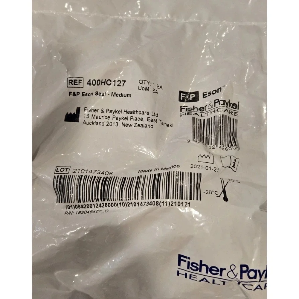 Lot Of 4 Fisher & Paykel ESON Seal Nasal Replacement Cushion 400HC127 Medium